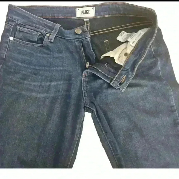 Paige Womens Dark Wash Verdugo Ultra Skinny Jeans 27 - Picture 7 of 14